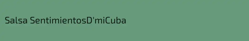 Salsa SentimientosD'miCuba